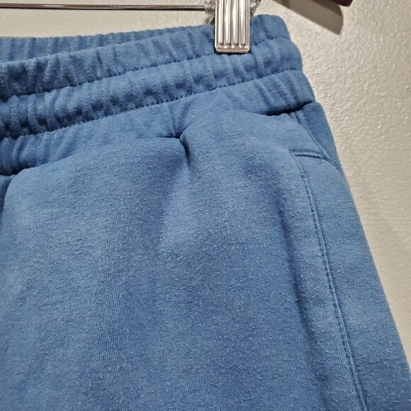 Zyia Active Men's Blue Knit Shorts Drawstring Pockets Casual Comfort Sz M - Picture 7 of 9